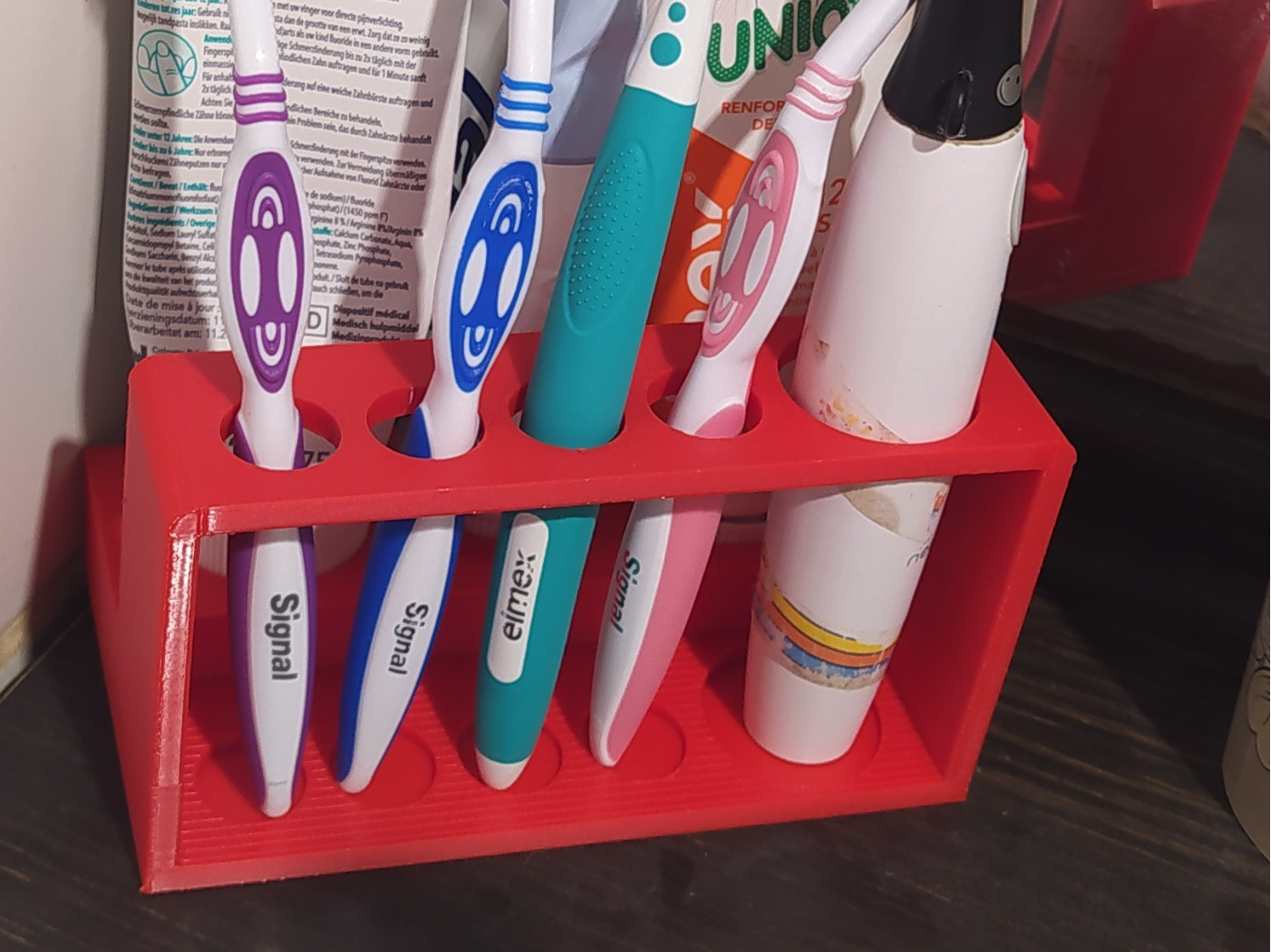 Support Brosses à dents et Dentifrice
