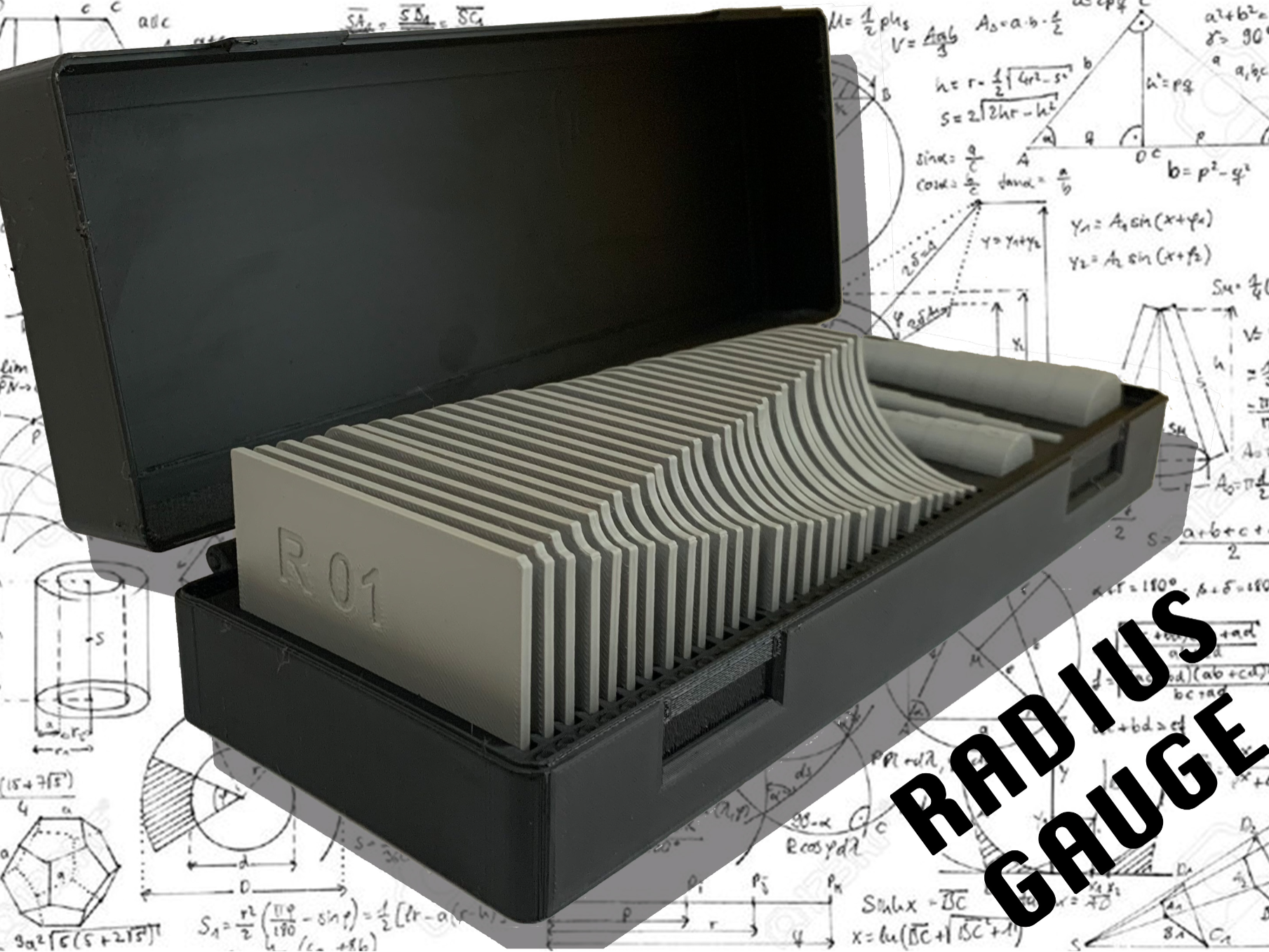 RADIUS & DIAMETER GAUGE