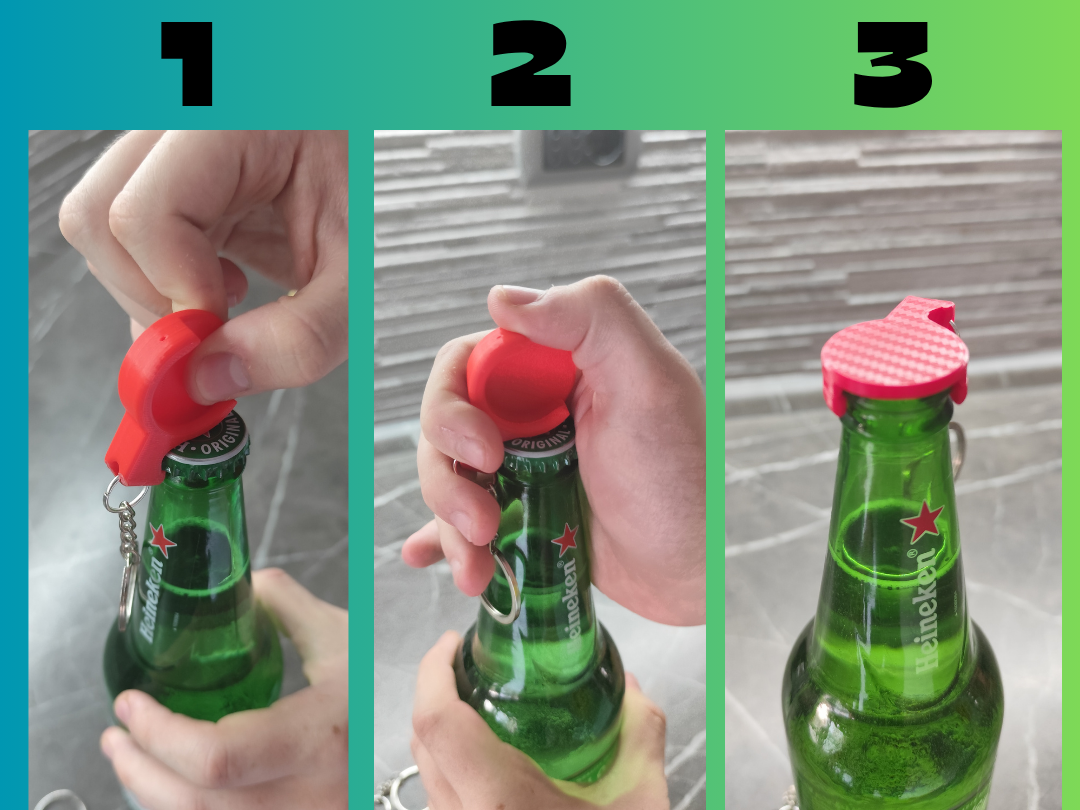 bottle opener cap