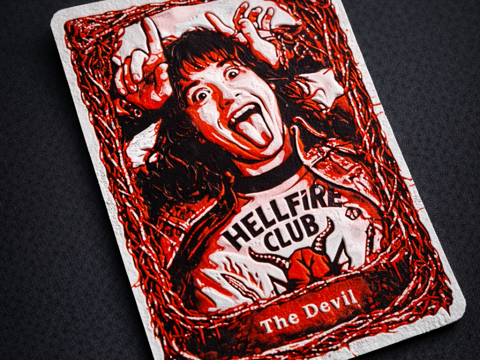 Stranger Things Tarot - Eddie, the Devil
