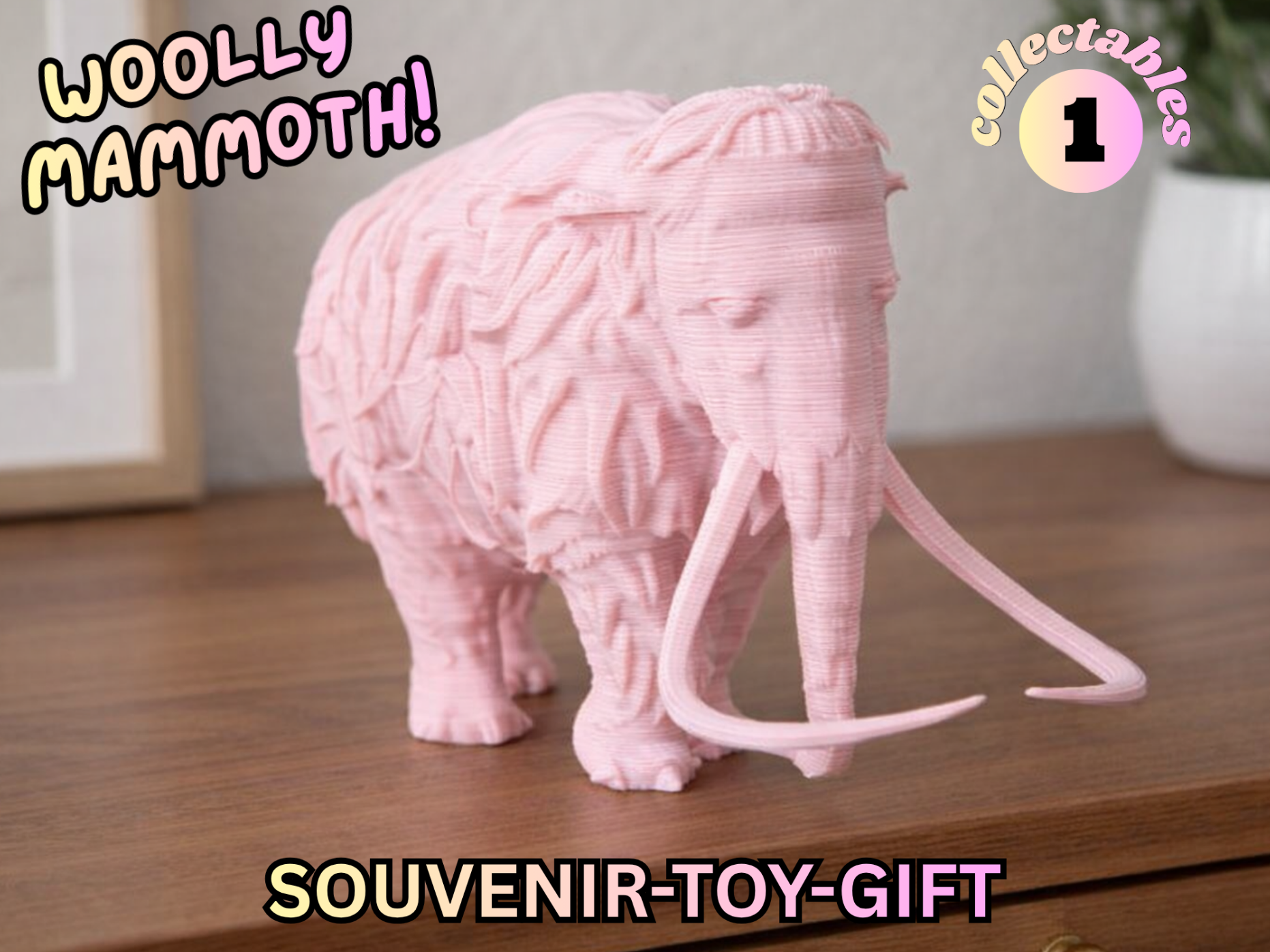 Realistic Woolly Mammoth