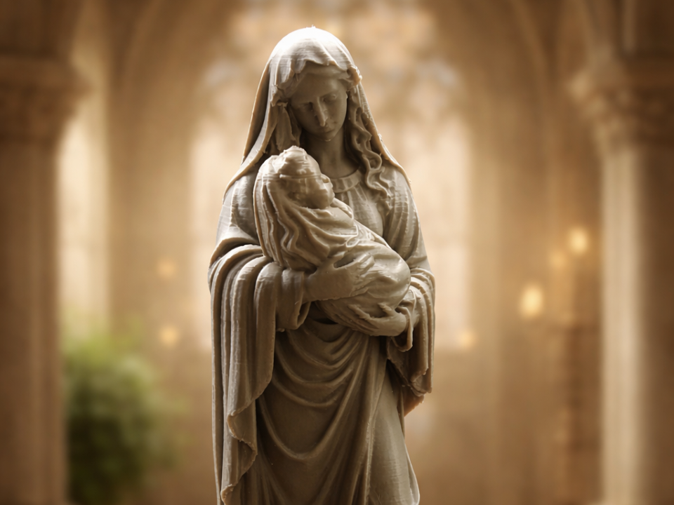 Madonna and Child – Decorative Statue