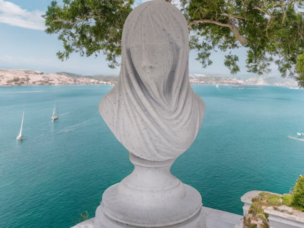 Bust of Grace – The Veiled Beauty