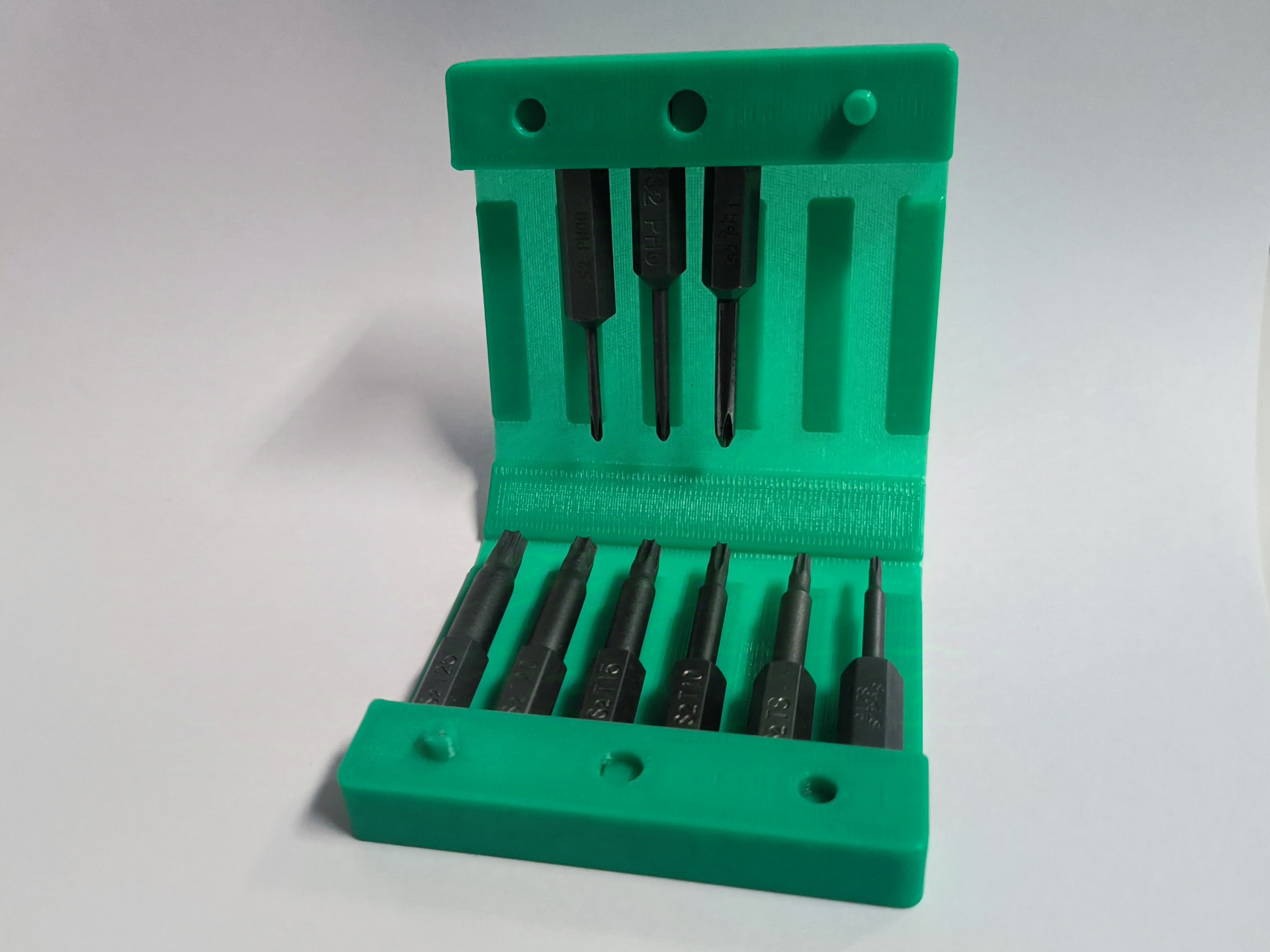 1/4''(6.35mm) Hex Bit Box 25mm 50mm 75mm 100mm披头收纳