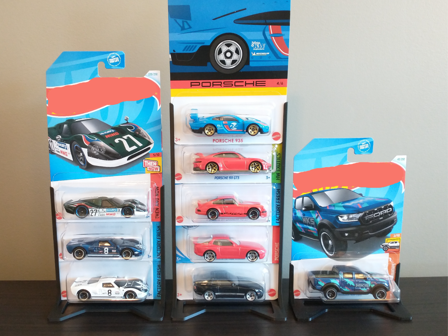 1:64 Die Cast Car Stands – Three Sizes