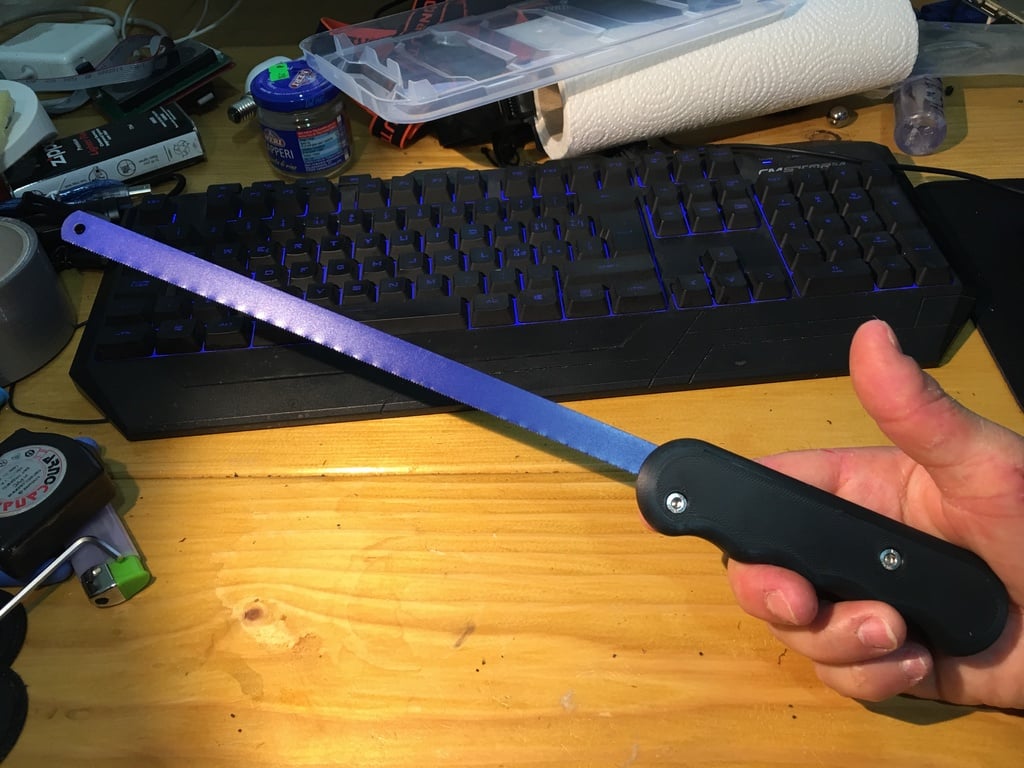 Hand saw handle