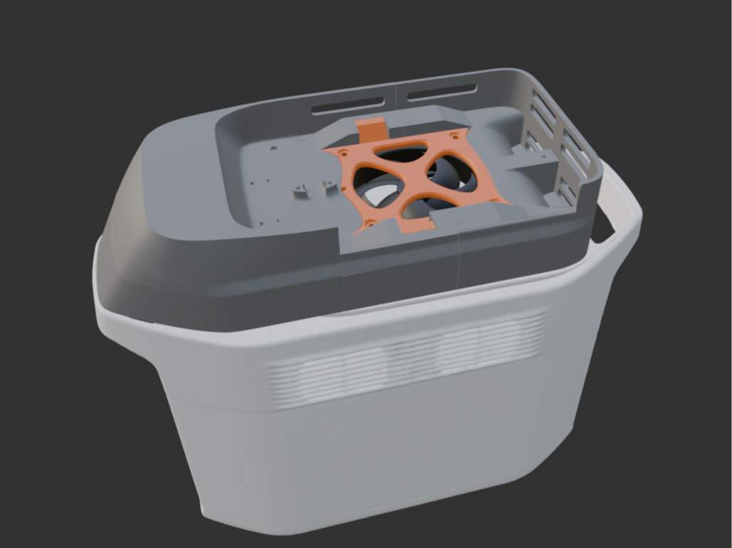 Ecoflow Delta Max Kühler Ventilator