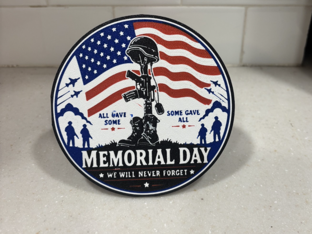 Memorial day hitch cover