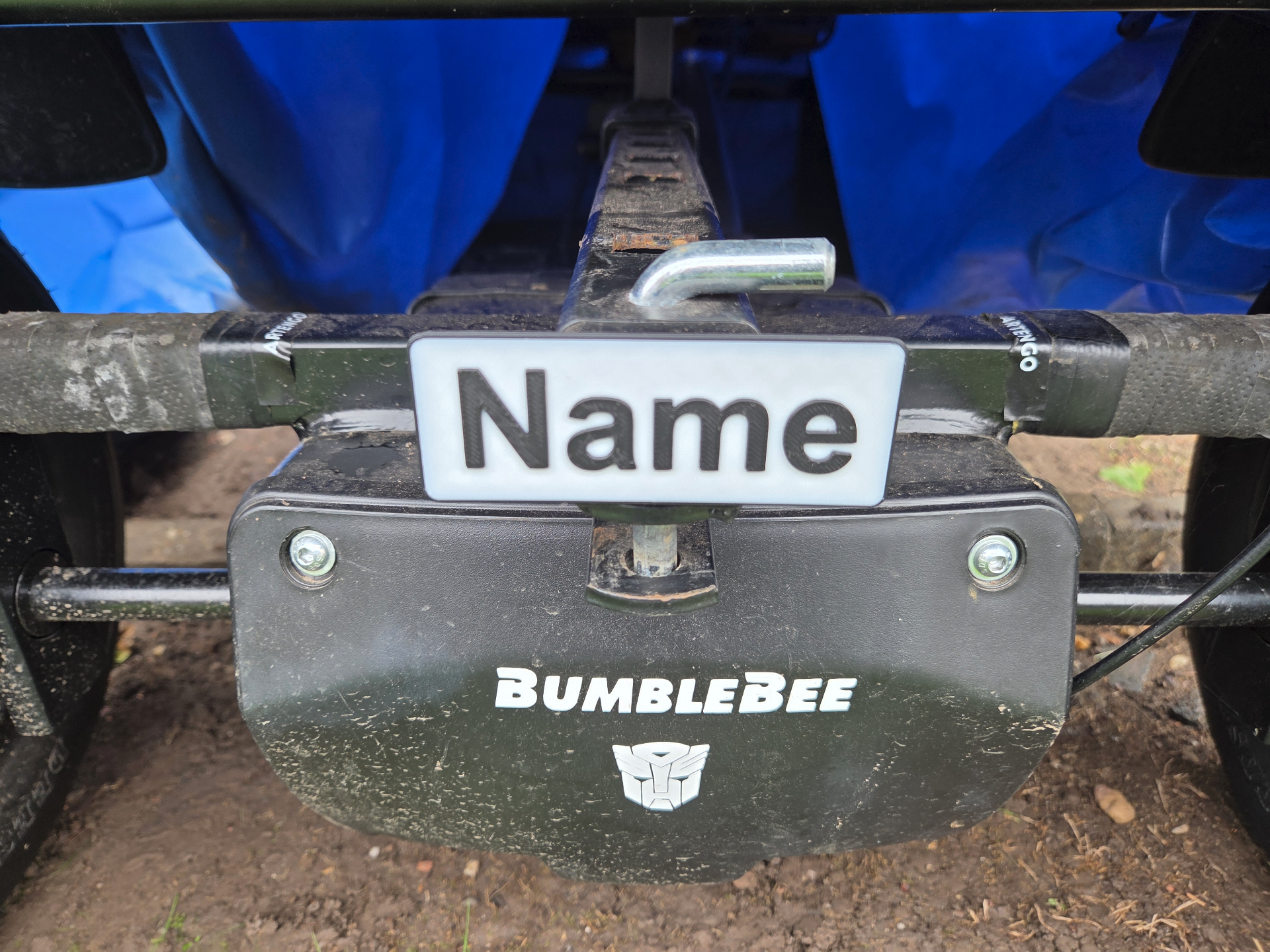 Berg Gokart Nummernschild hinten für XL B. Super