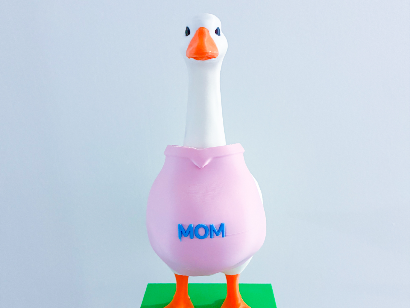 Baby Bump Mom Shirt Desk Goose Gear