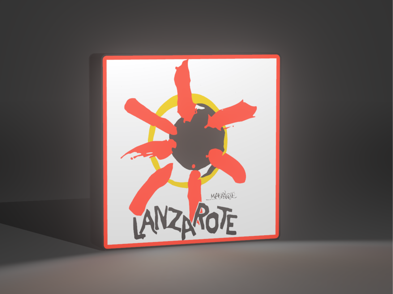 Lanzarote Lampe