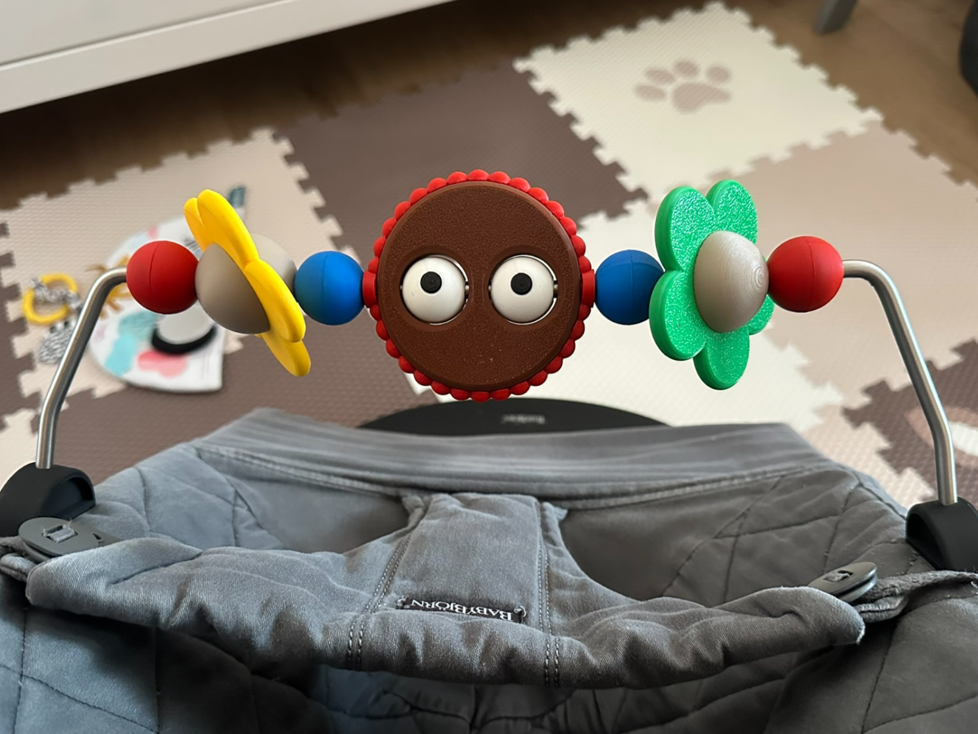 Toddlers Toy for Bouncer | Googly Eyes