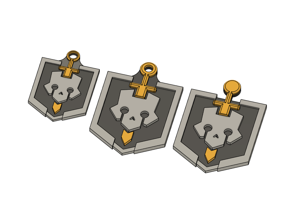 Servants of Freedom Keychain/Badge