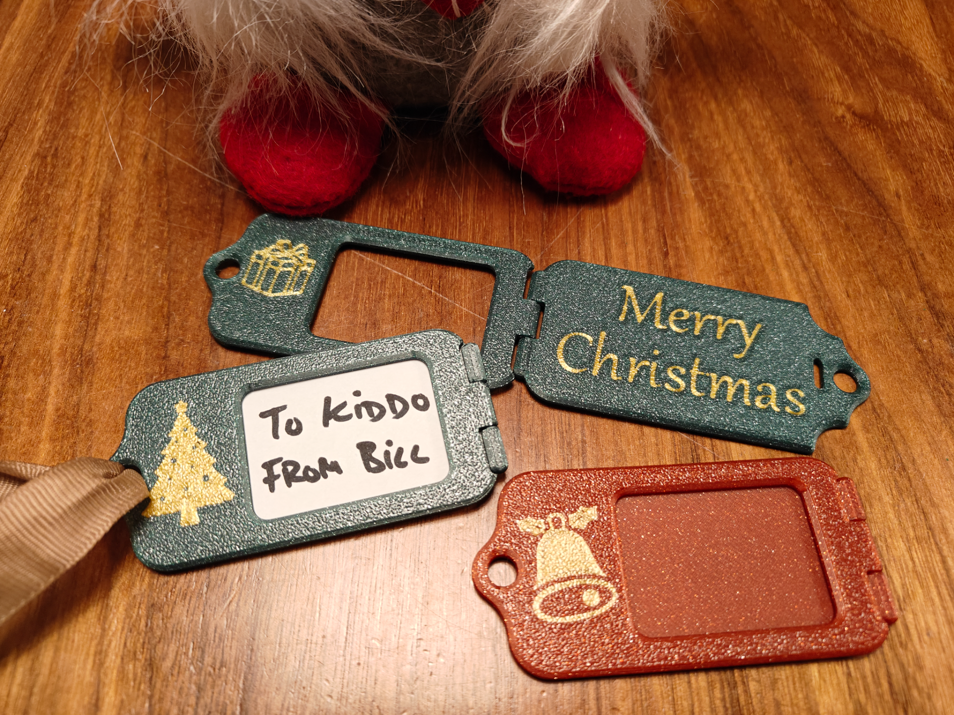 Reusable Christmas card