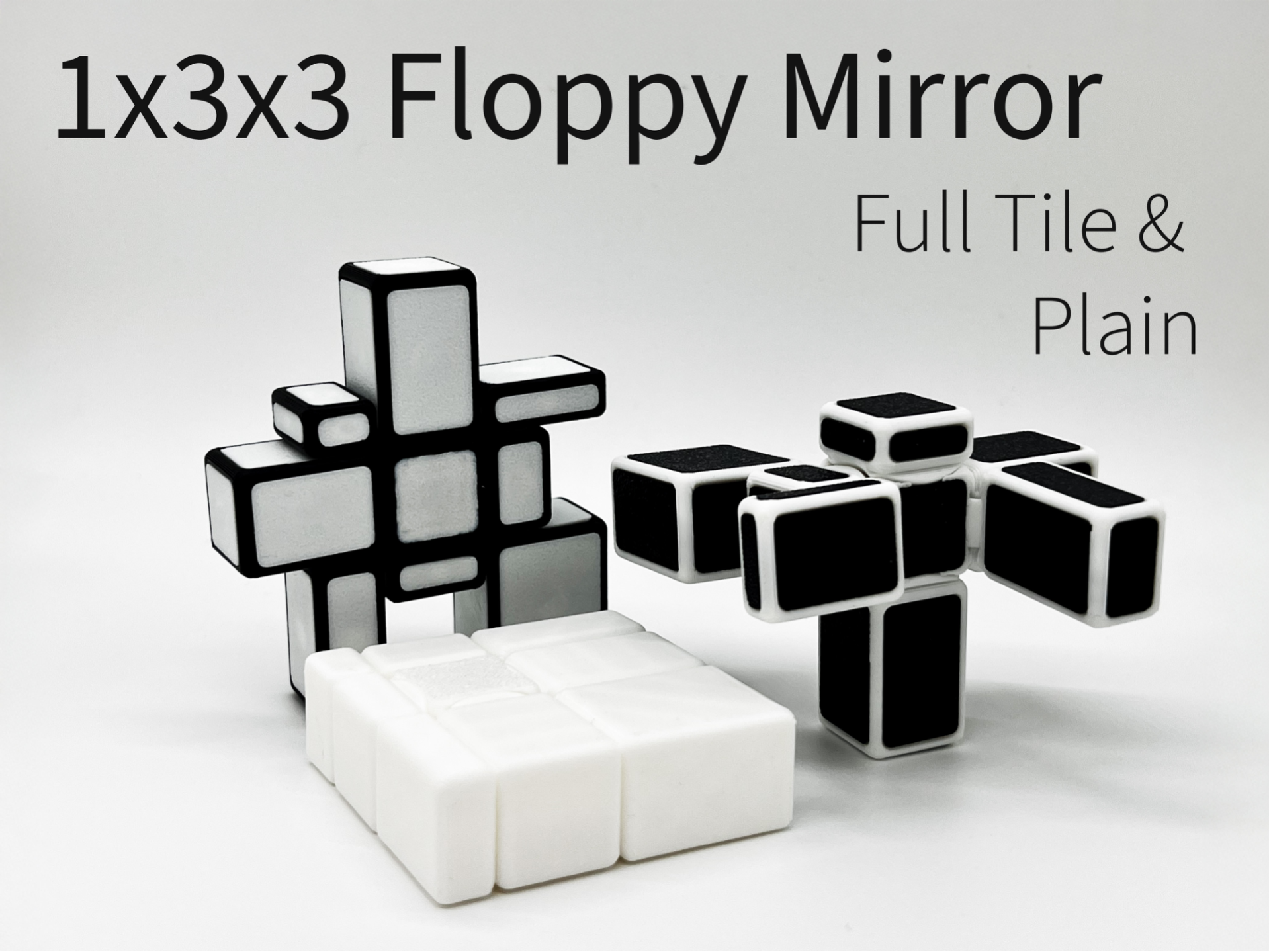 Floppy Mirror Cube Puzzle 1x3x3 V1.3