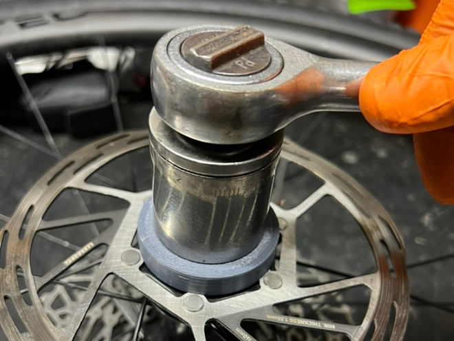 Centrelock disc lockring socket