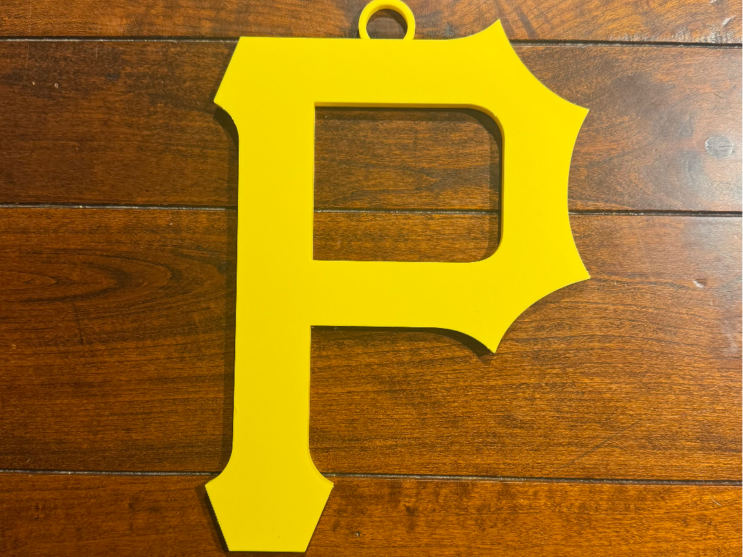 Pittsburg Pirates Oversized Necklace Logo
