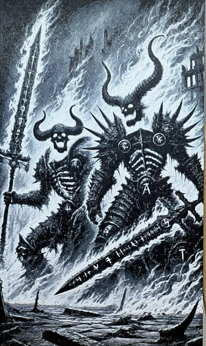 Horned Skull Demon #16