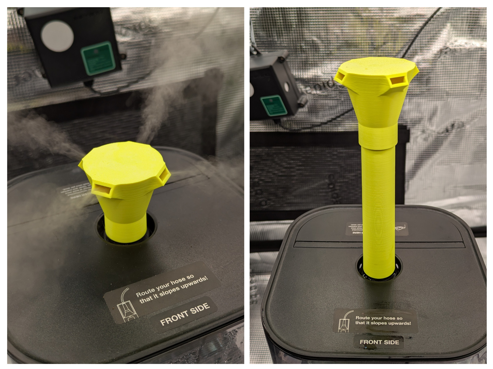 Diffuser and Riser for Cloudeforge T3 AC Infinity