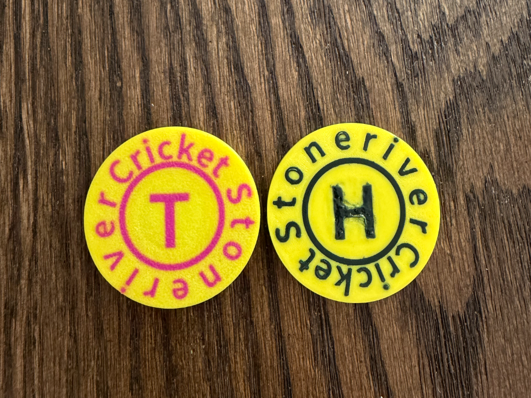 Toss coin with magnet Cricket