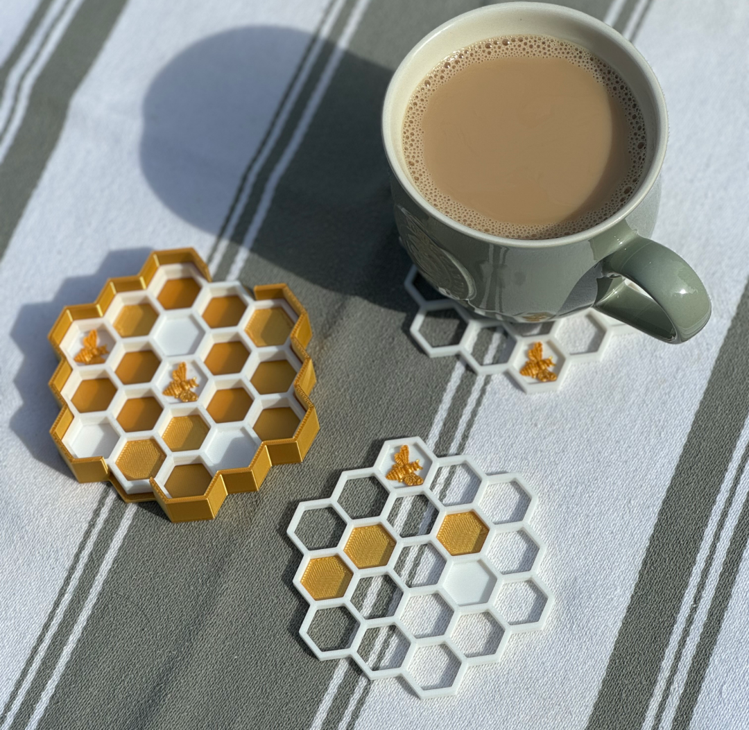 Honeybee Coaster Set