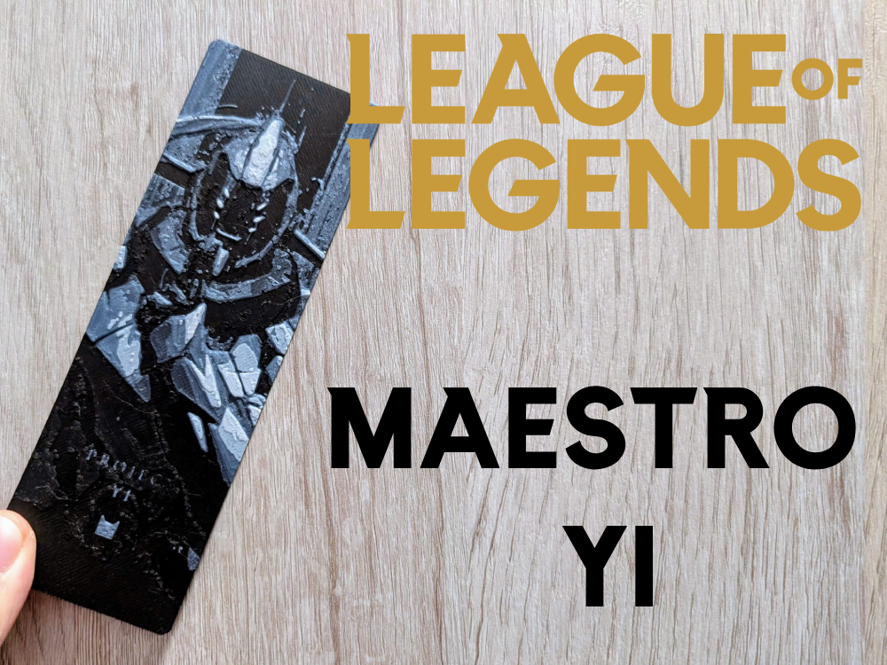 Marcapáginas Maestro Yi League of Legends