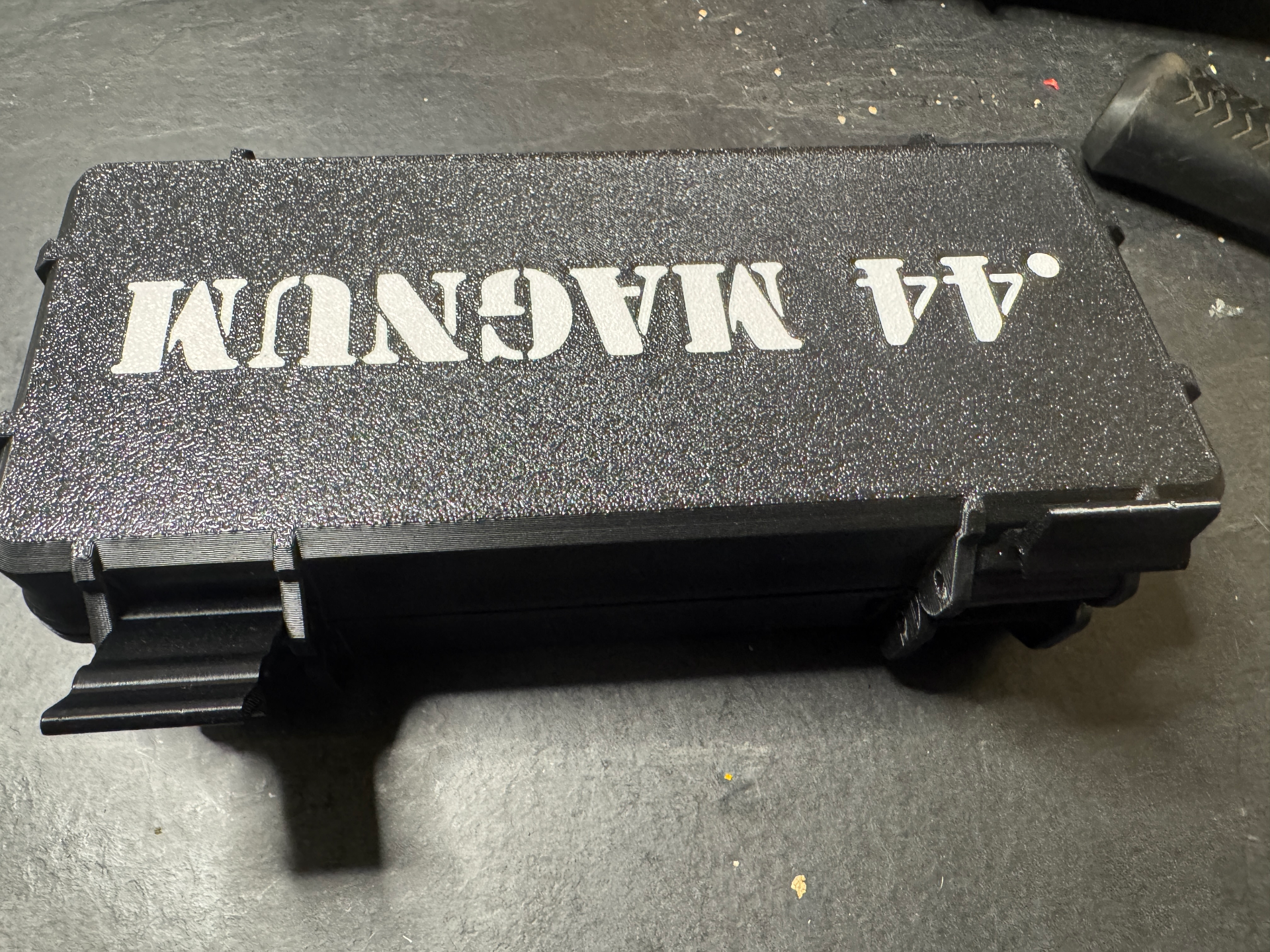 .44 Magnum rugged ammo box 60 rounds