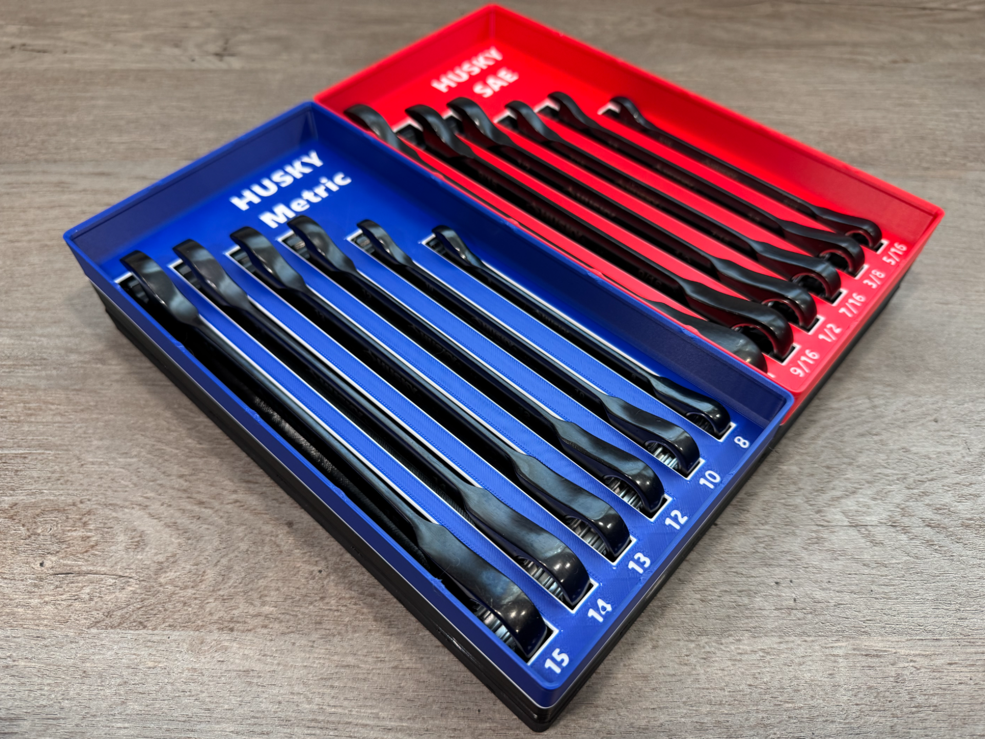 Husky Ratchet Wrench Gridfinity Bin - All Printers
