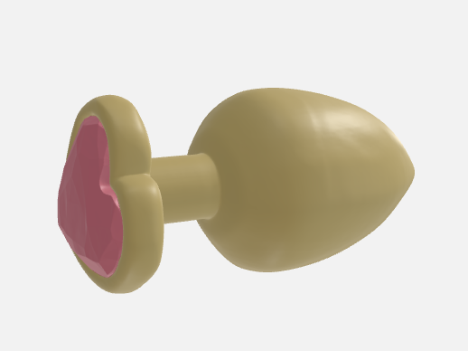 LARGE anal plug anal but plug bdsm