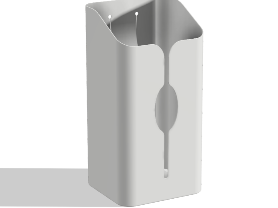 Z Fold Paper Napkins Dispenser (Wall Mounted)