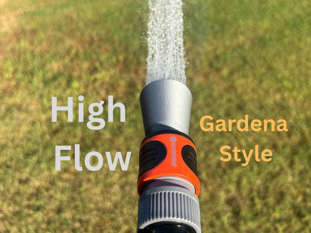 High Flow Garden Hose Sprayer Nozzle Gardena