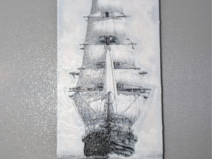 Sailing Ship Bookmark