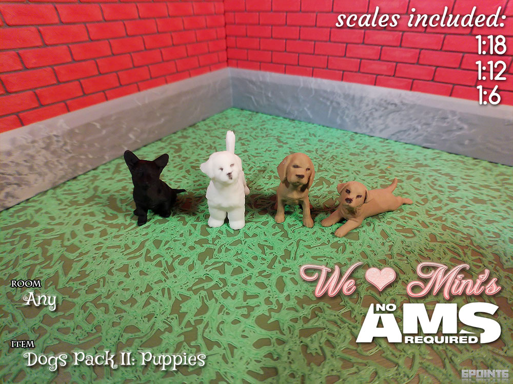 WLM - Pet Dogs Pack II - Puppies