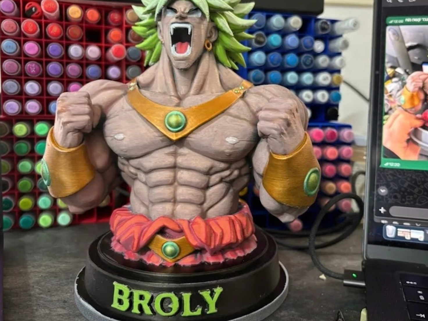Broly bust