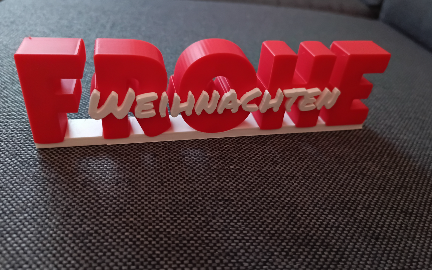 Weihnachten Schriftzug