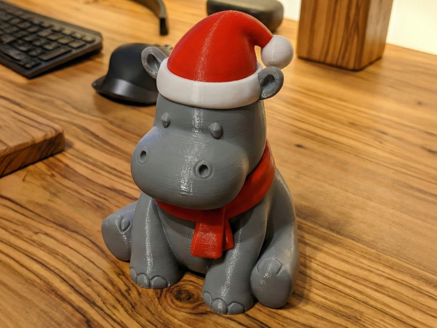 Christmas Hippo