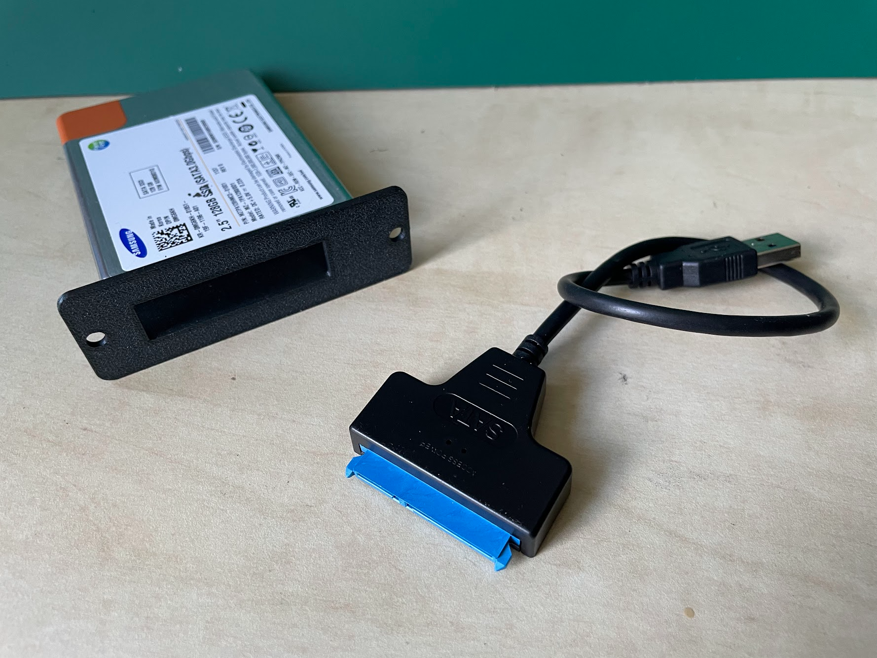 SSD Tray for 2U LabRax 10inch rack panel