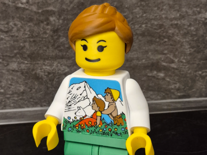 Brick Man/Women mit Heidi T-Shirt 20cm