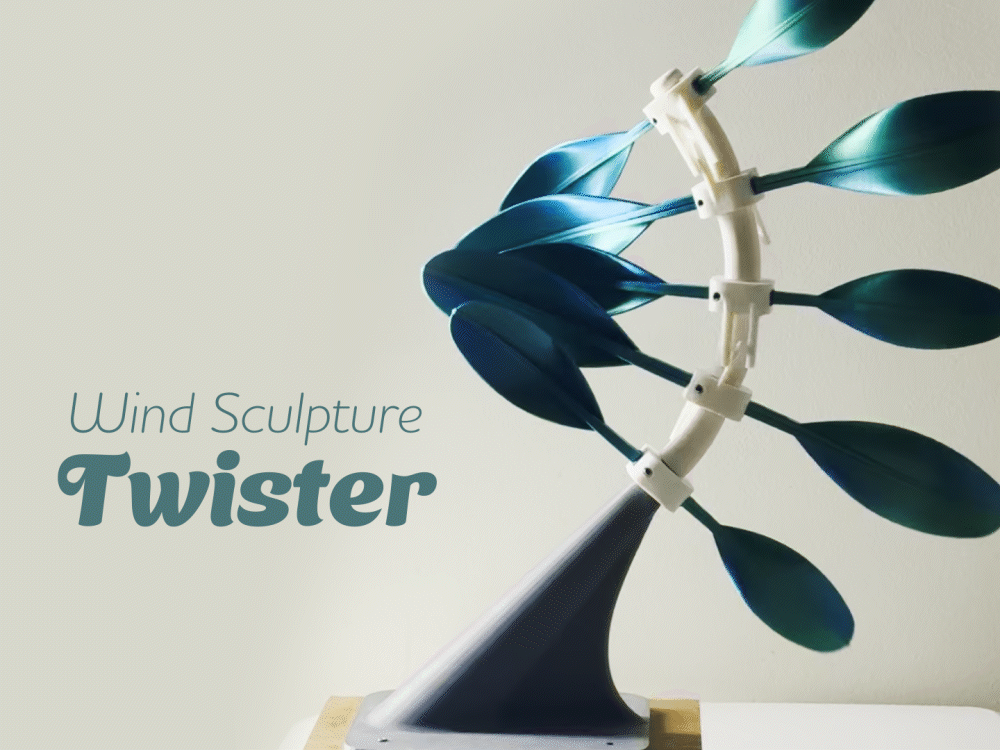 wind sculpture twister