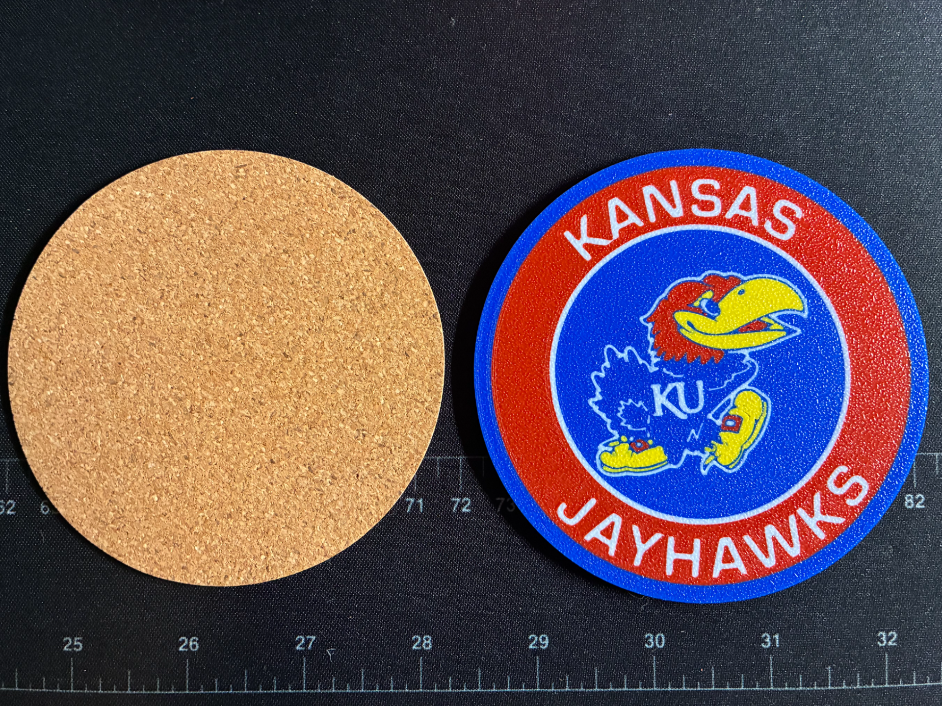 KU Jayhawks Coaster