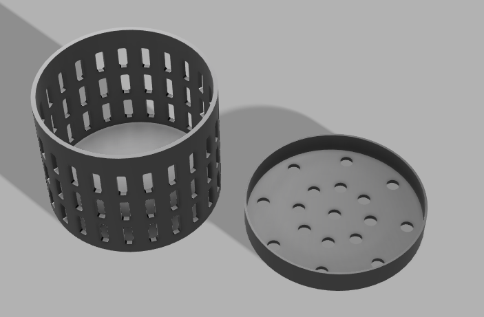 Desicant holder