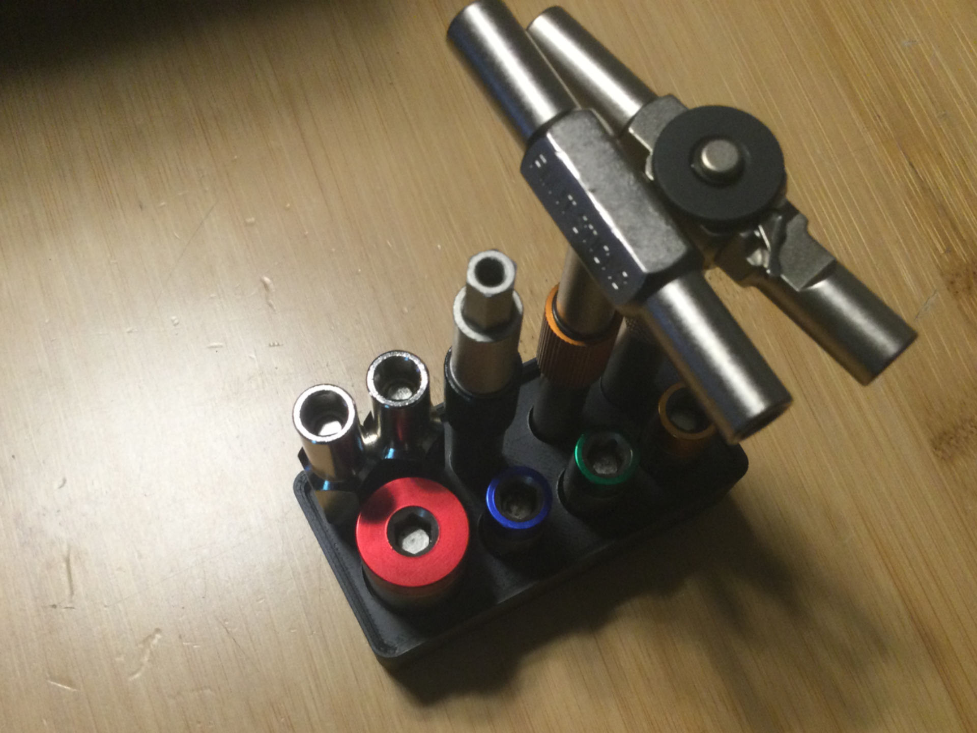 Gridfinity Fixit Sticks and Torque Limiter Holder