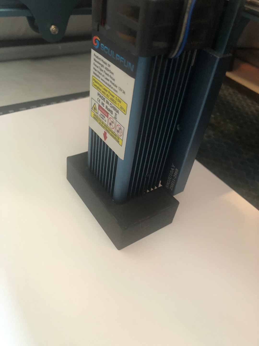 Thickness 20mm focus for Laser Sculpfun