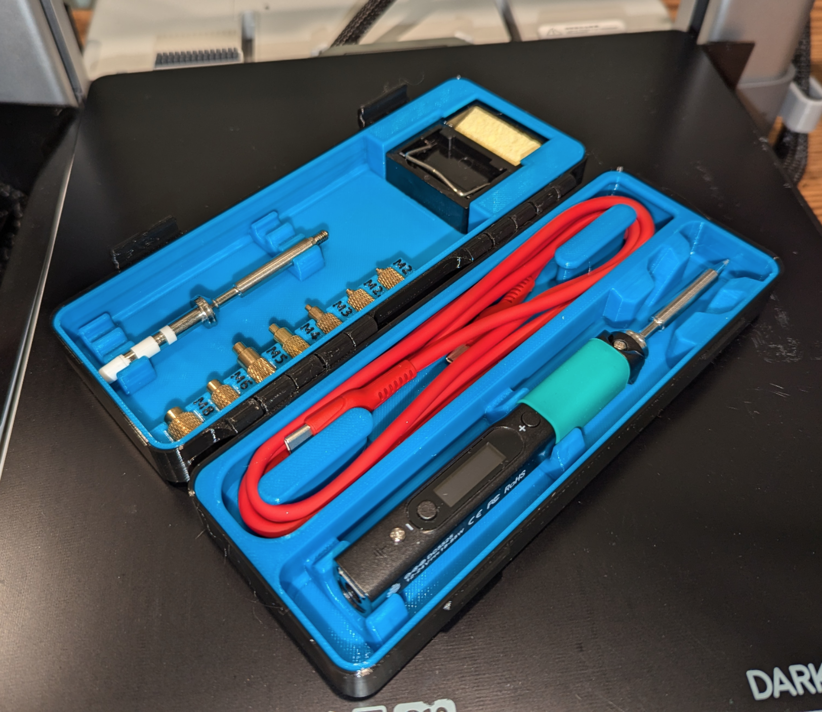 Pinecil v2 case for Pine threaded insert tips set