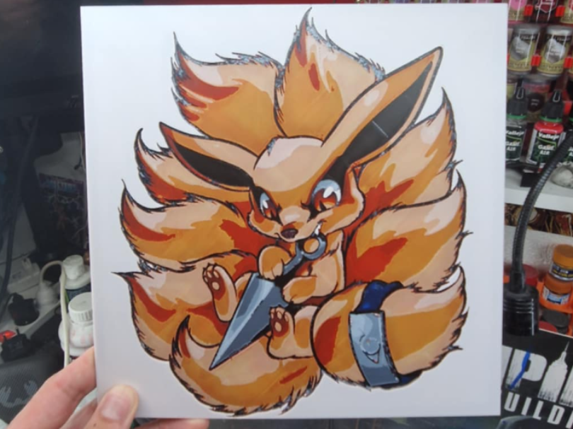 Naruto Hueforge - Baby Kurama