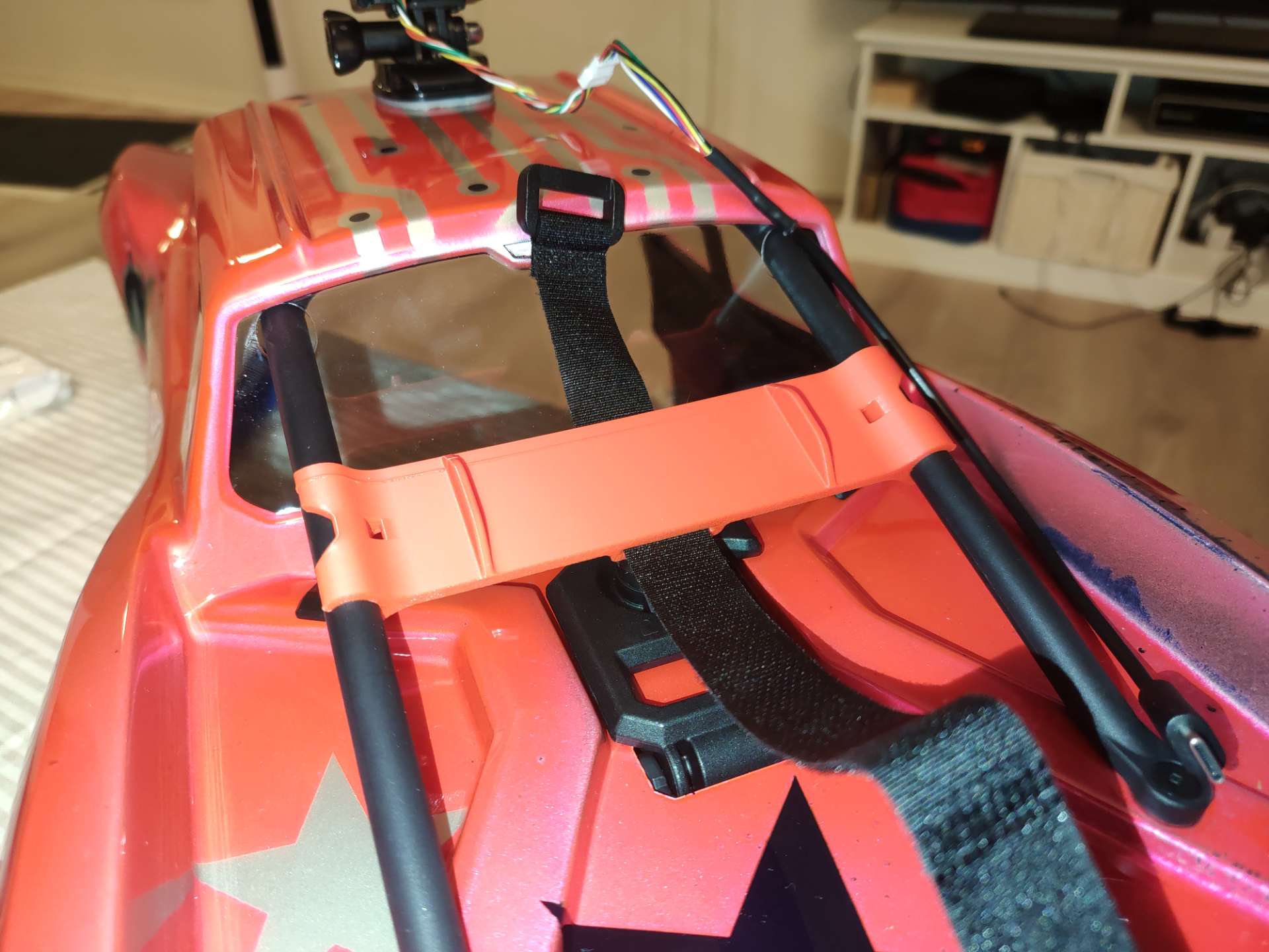 Traxxas Xmaxx accesory battery holder
