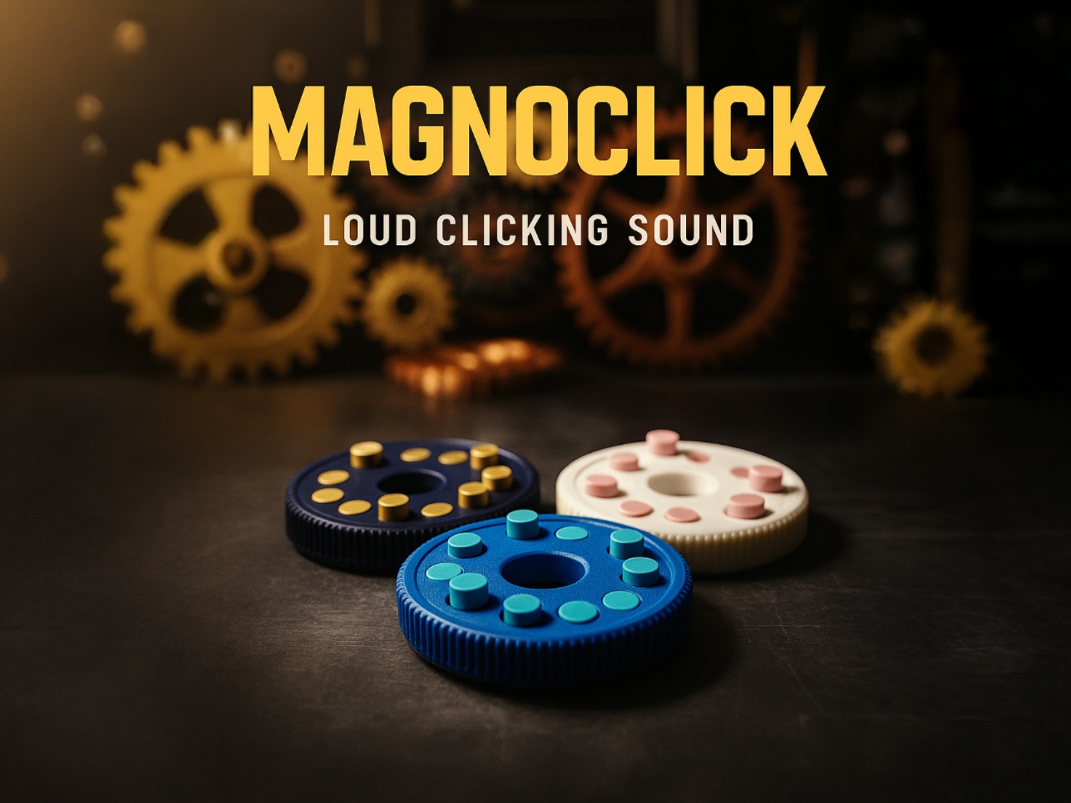 MagnoClick – Magnetic Fidget with Loud Snap Effect