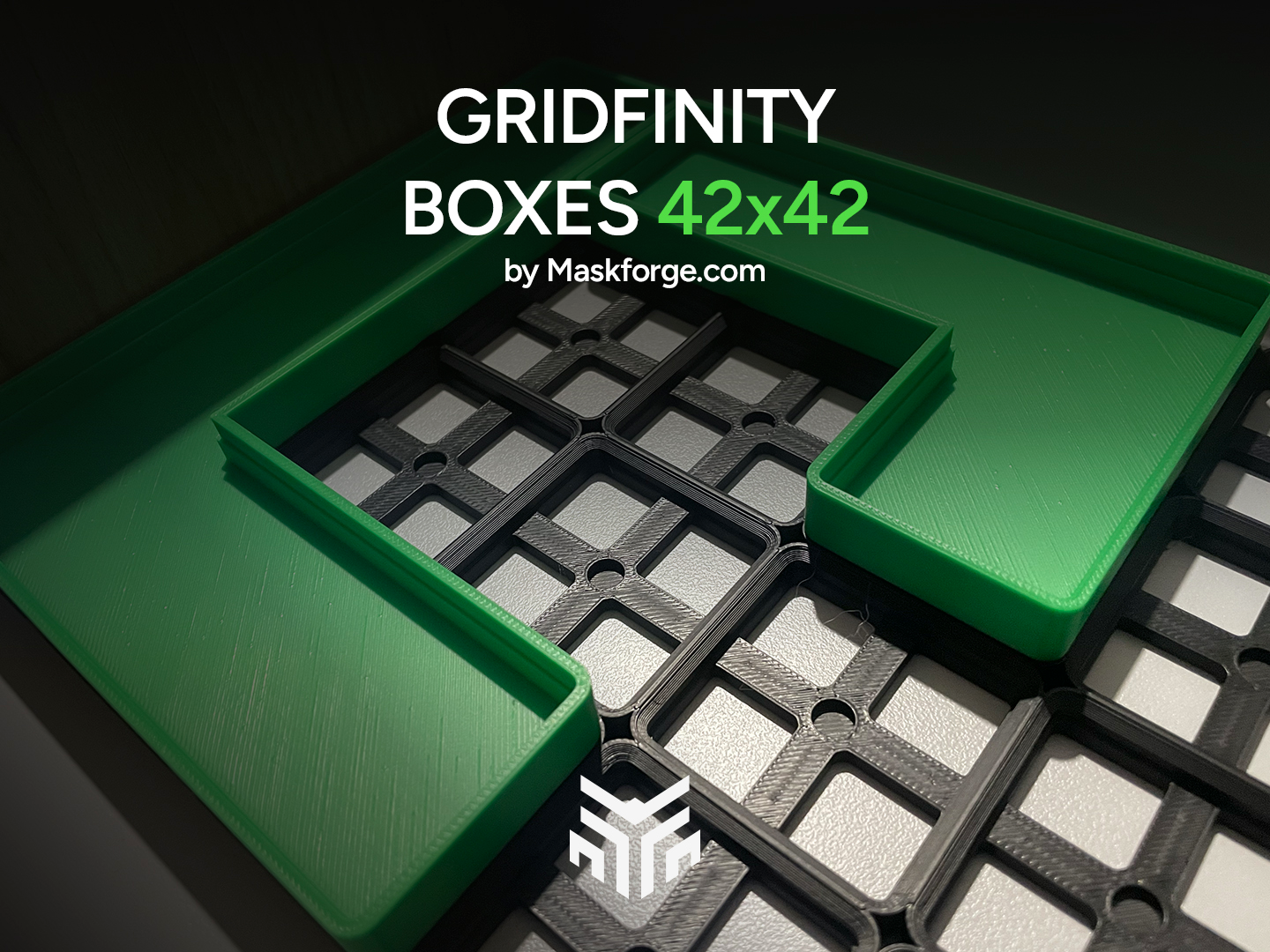 Gridfinity 42×42 Boxes w/ Full & Half Box | Set 4