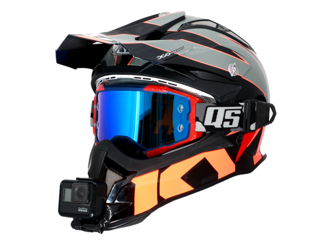KYT Strike eagle GoPro mount
