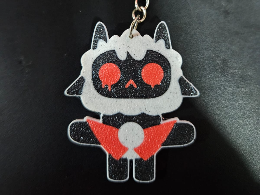 cult of lamb keychain
